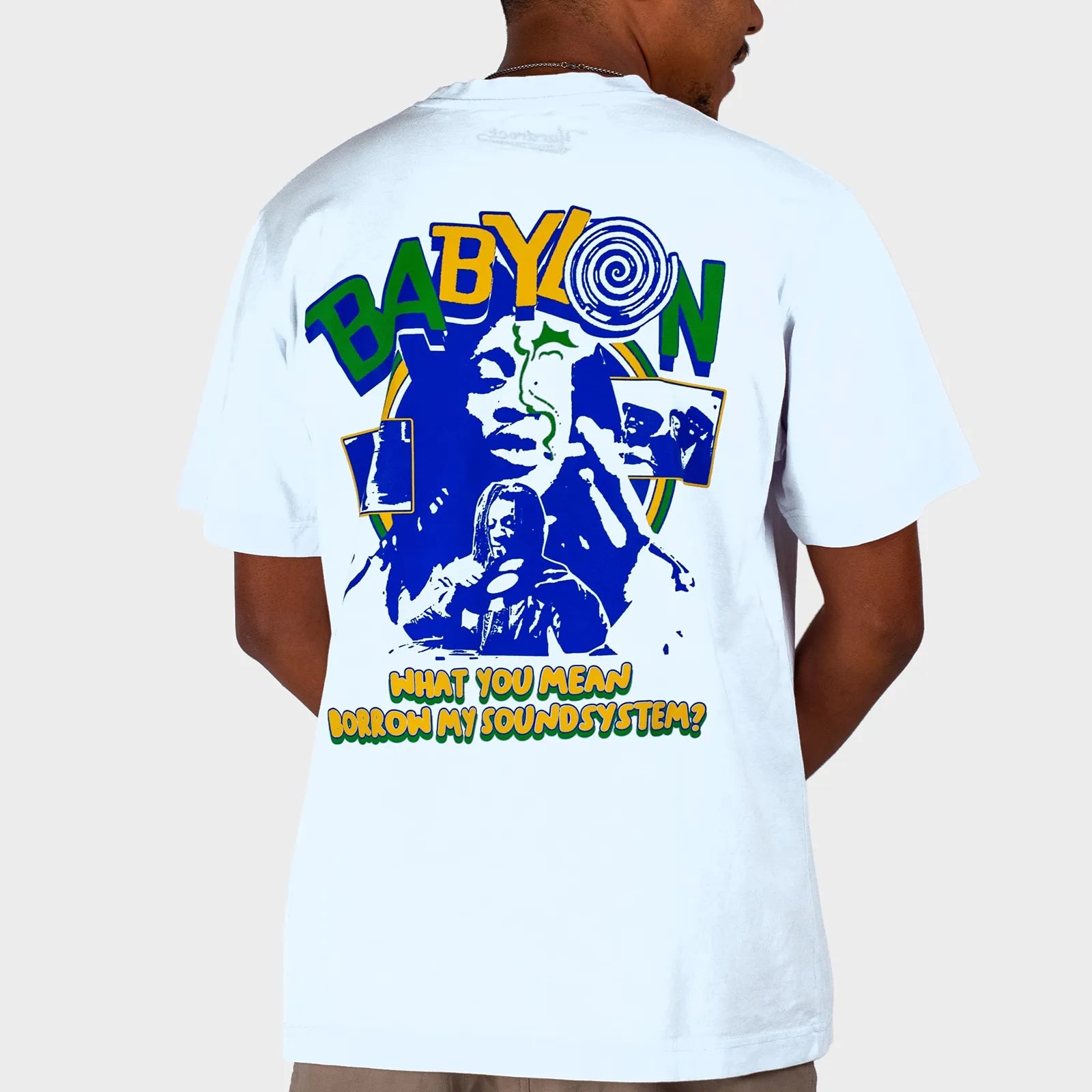Babylon Relaxed Fit White T-Shirt