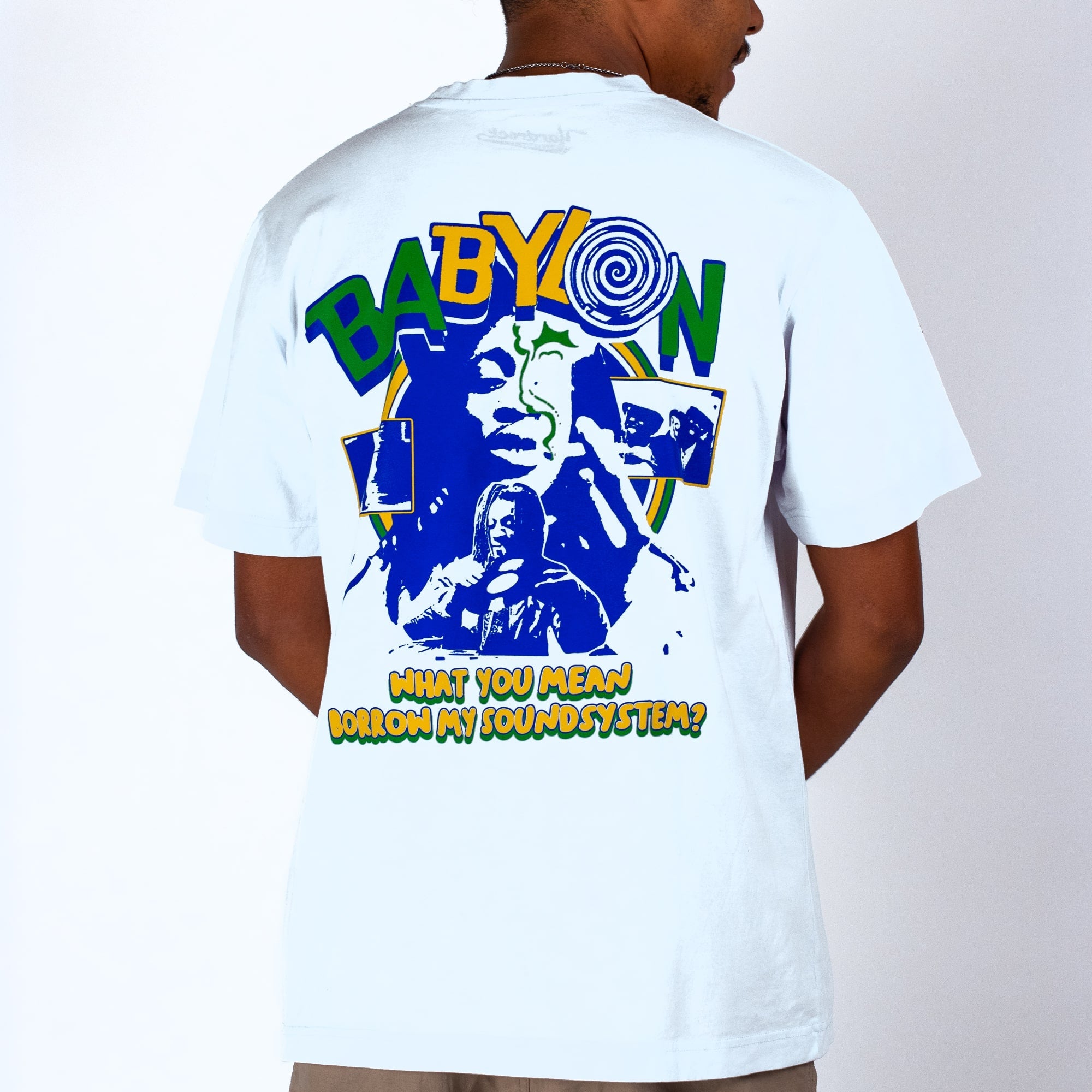 Babylon Relaxed Fit White T-Shirt