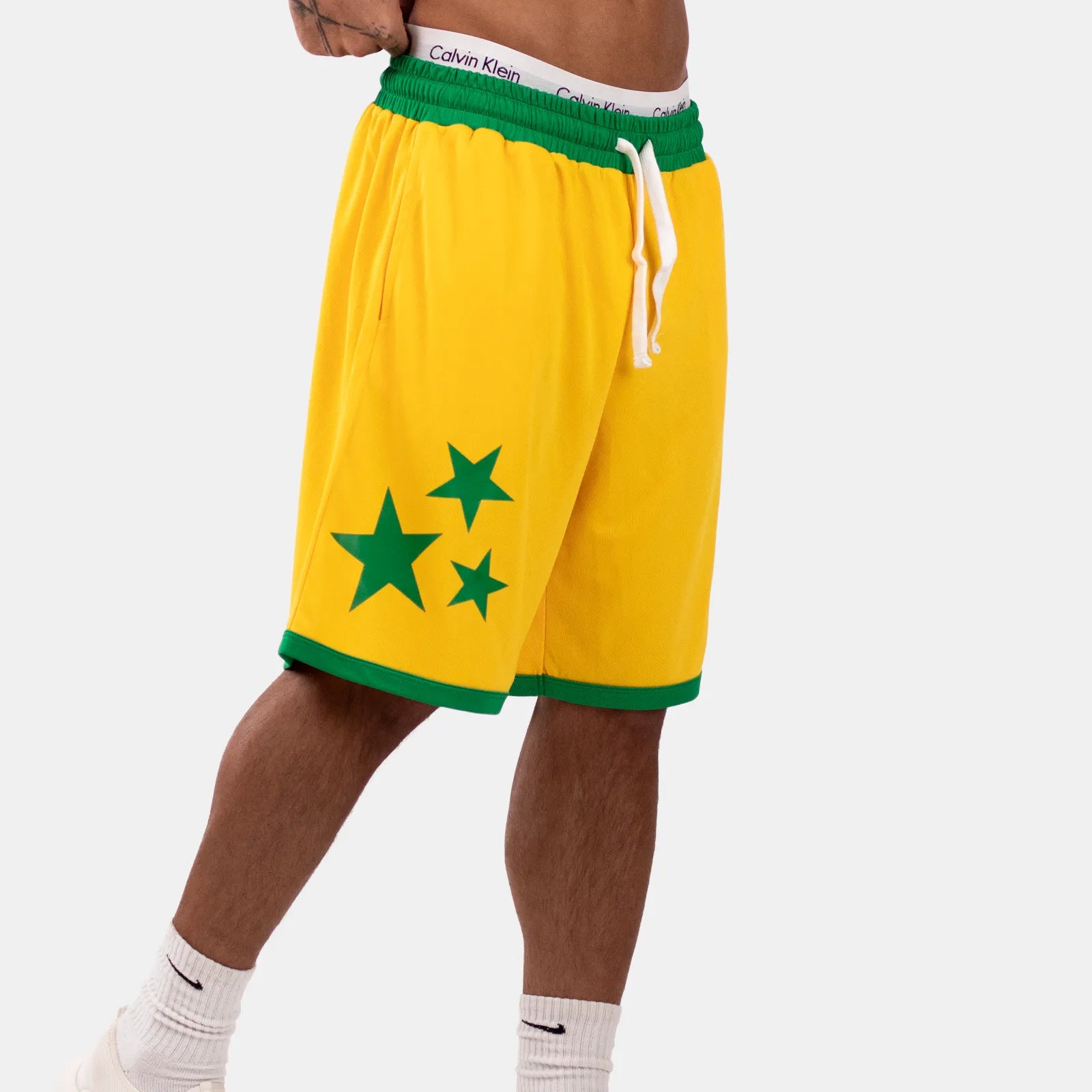 Yardrock Basketball Shorts - Yellow/Green