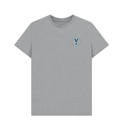 Athletic Grey Printed T-shirt Front