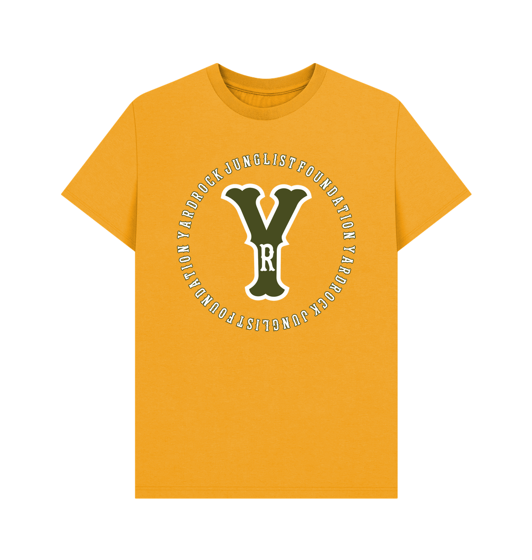 Mustard YR Vintage Khaki and White