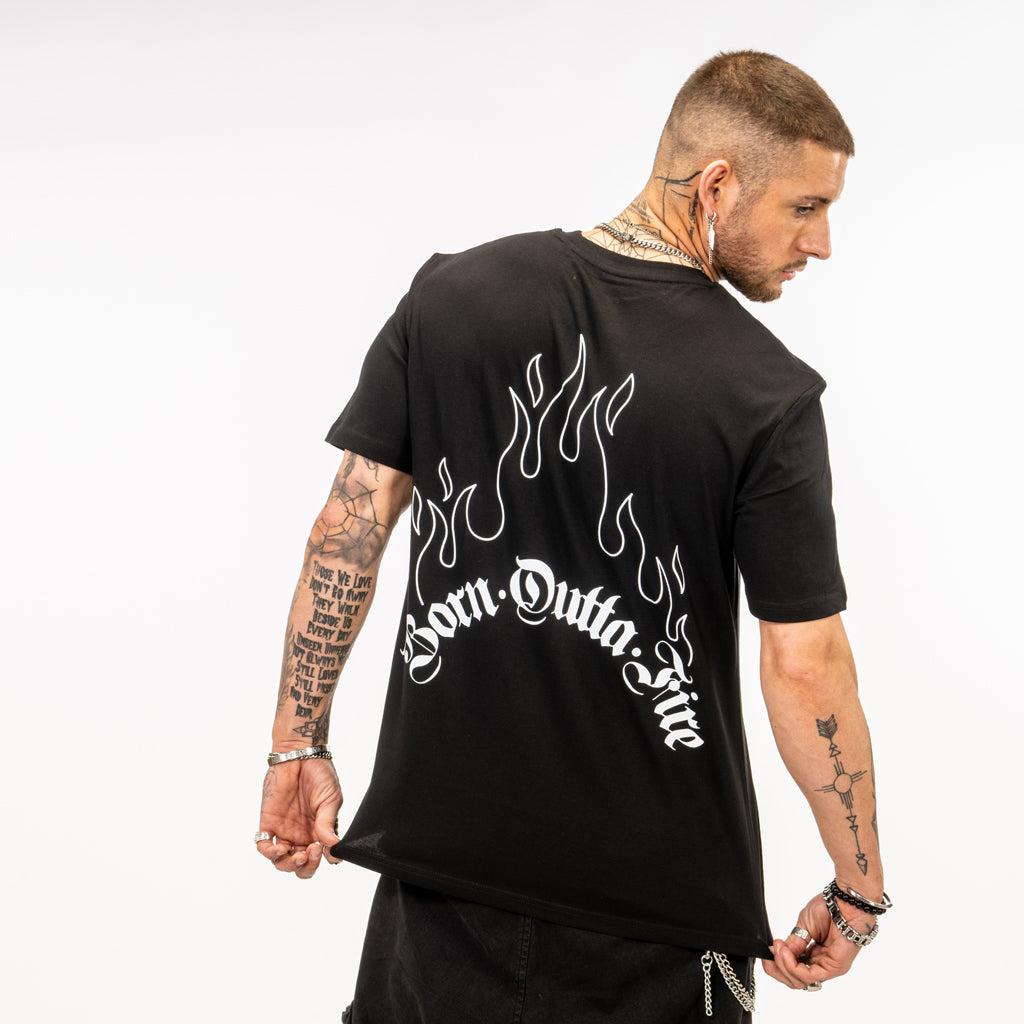 Yardrock Born Outta Fire Ashen Glow T Shirt