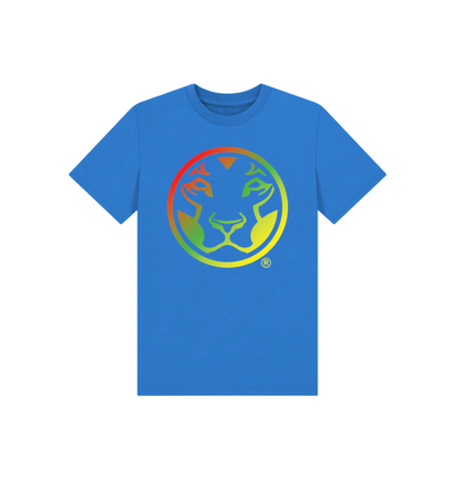 Bright Blue Kids Yardrock Fader T-Shirt