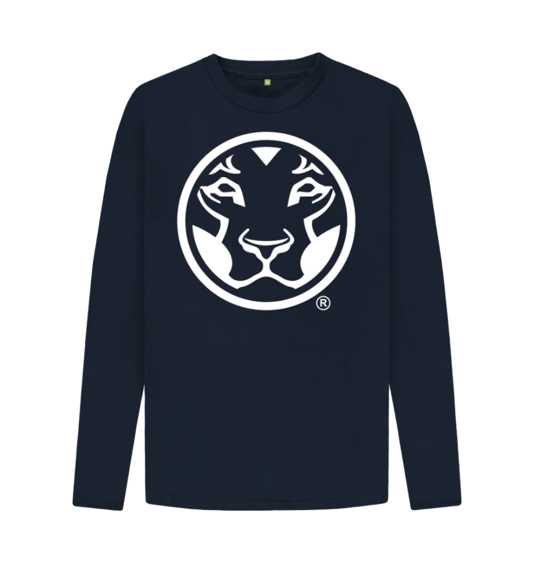 Navy Blue Yardrock Classics Lion Light Long Sleeve T-Shirt