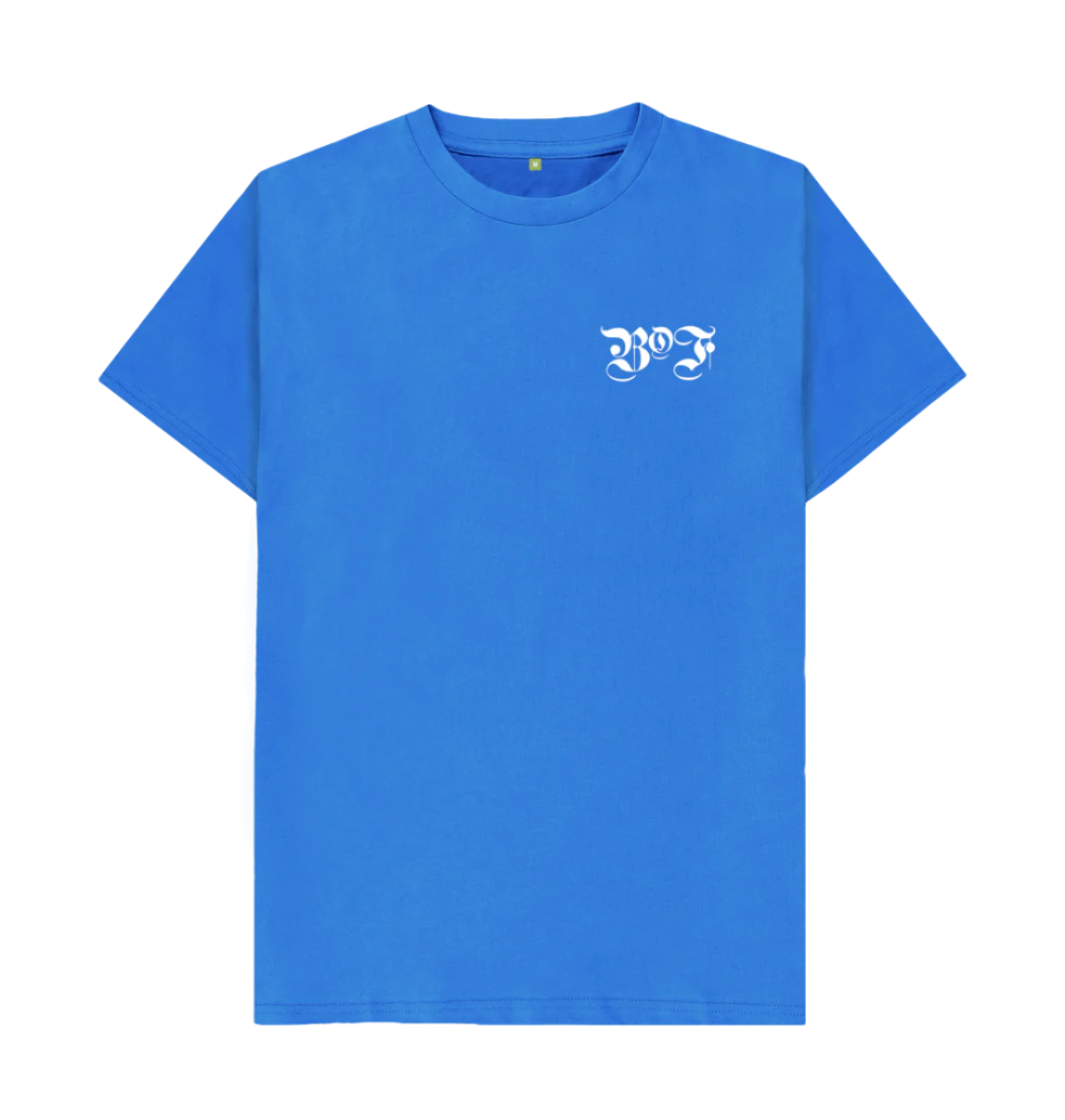 Bright Blue Born Outta Fire B2B Dark T-Shirt