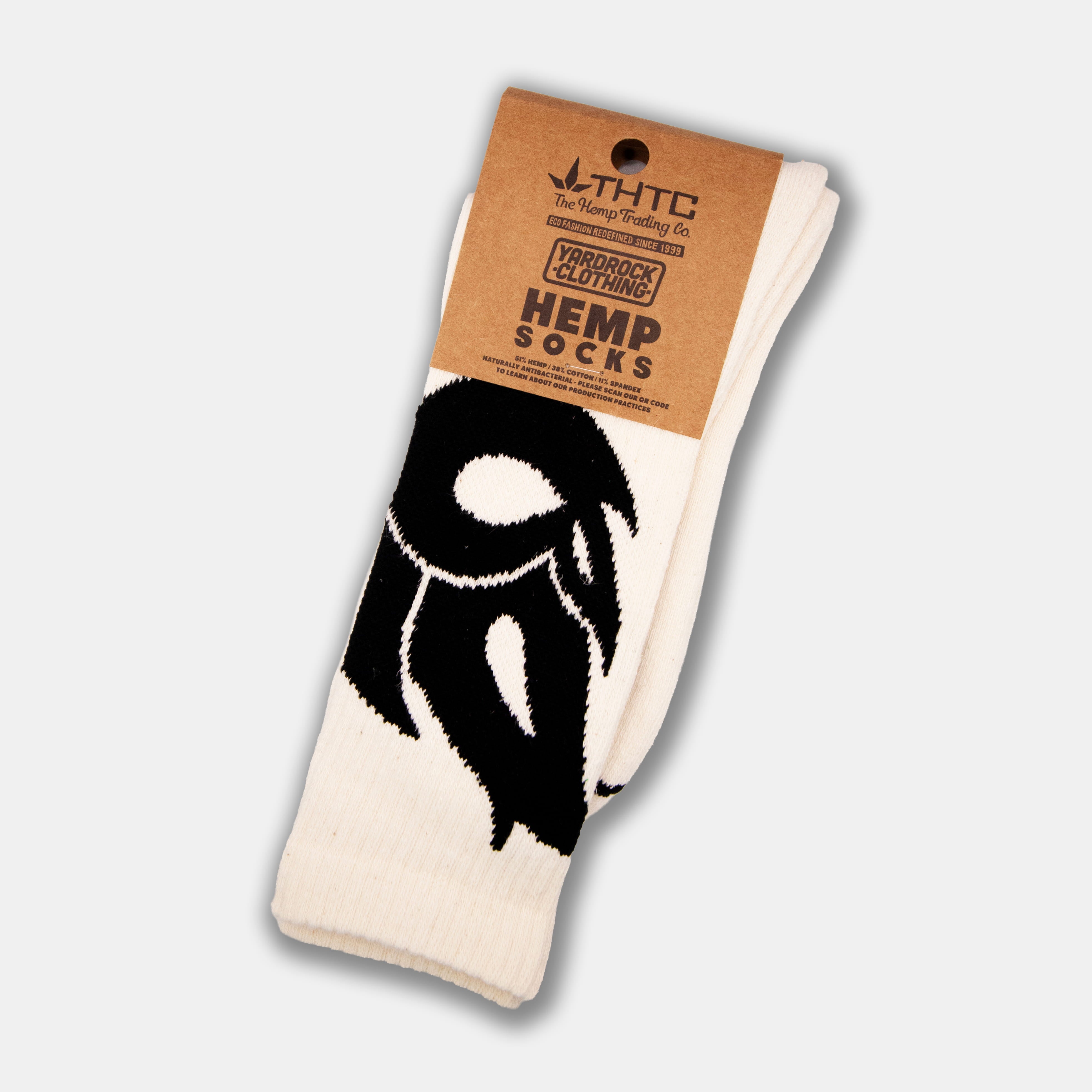Born Outta Fire Wrapped Hemp Crew Socks