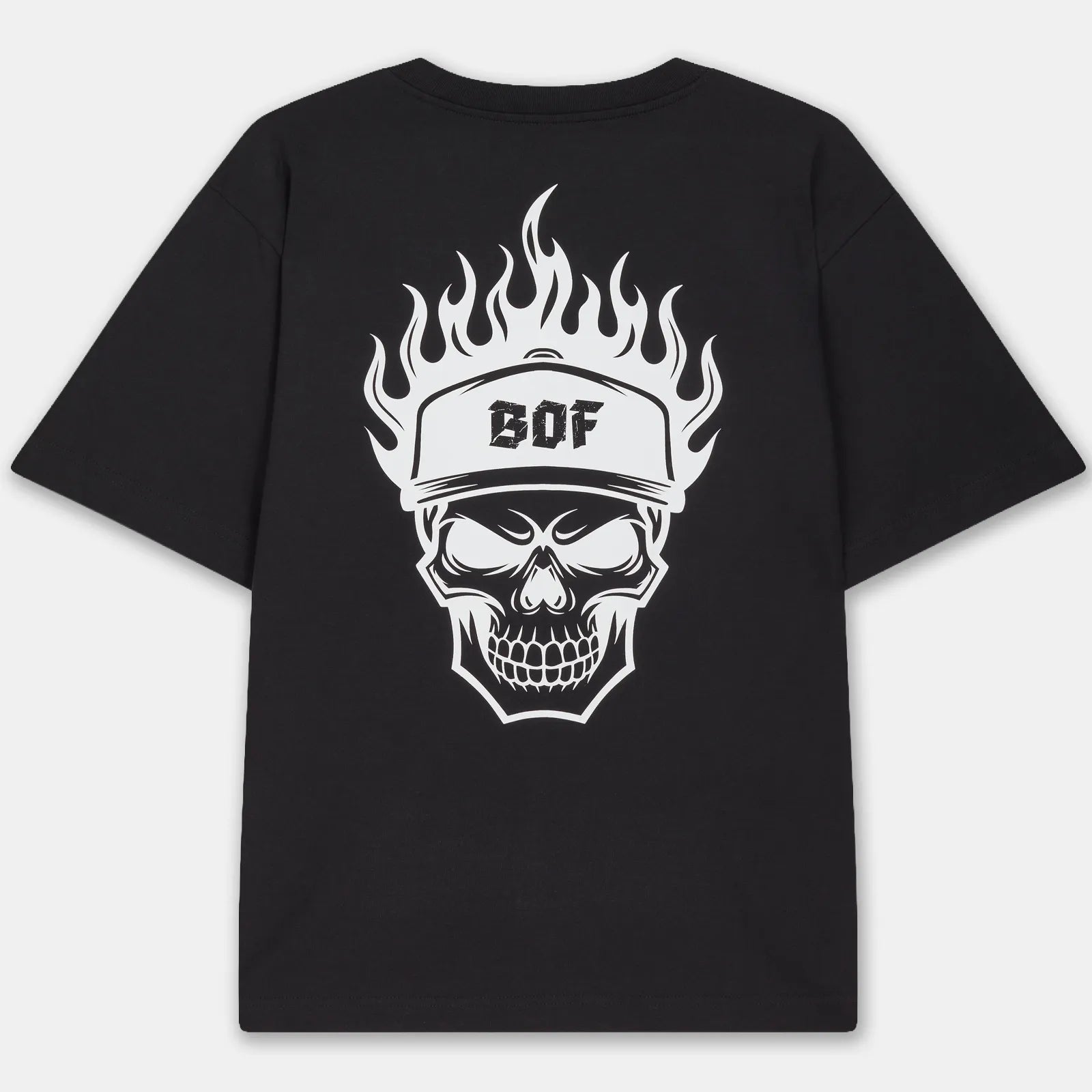 Born Outta Fire BOF Skull T-Shirt - Black