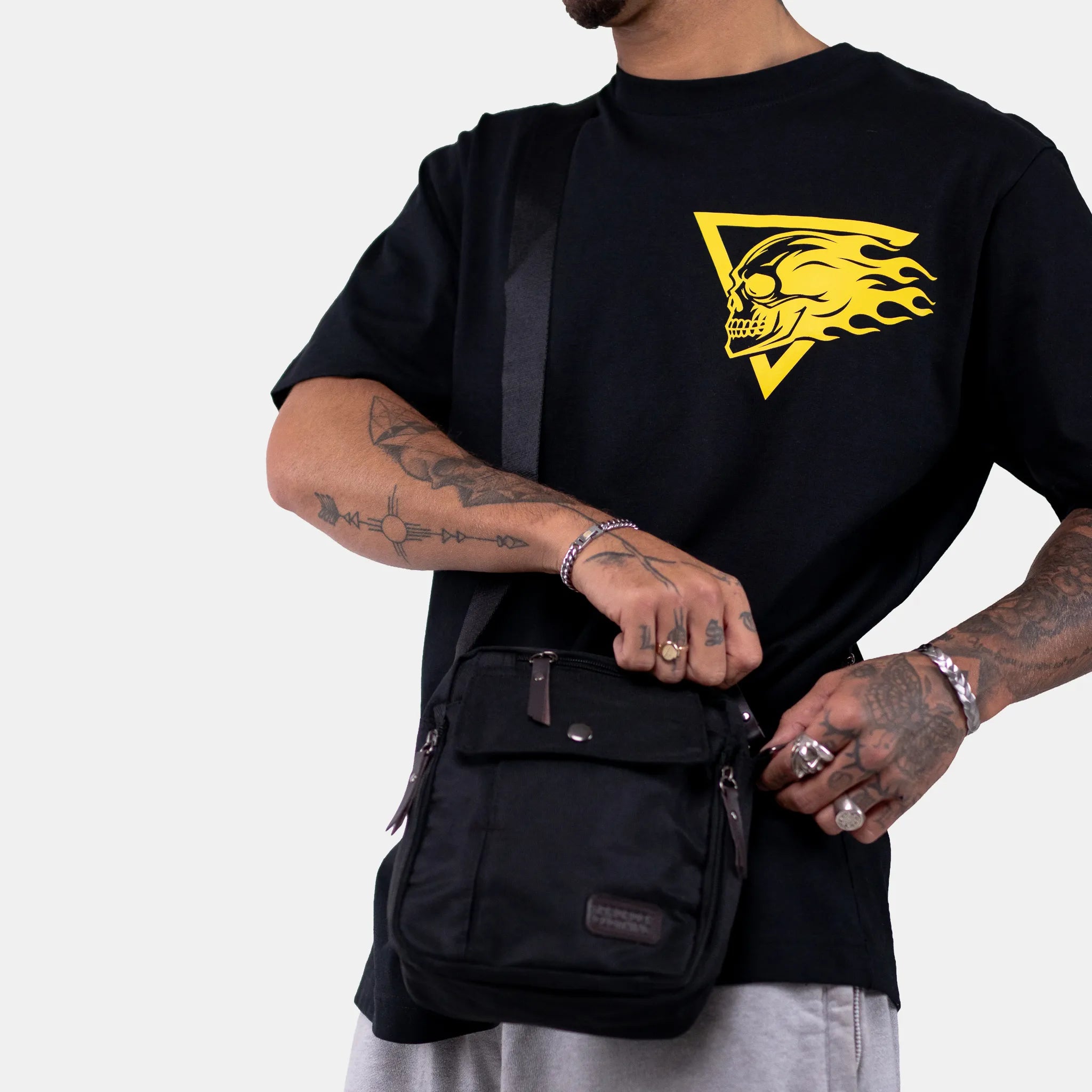 Yardrock X Born Outta Fire Cross Body Bag