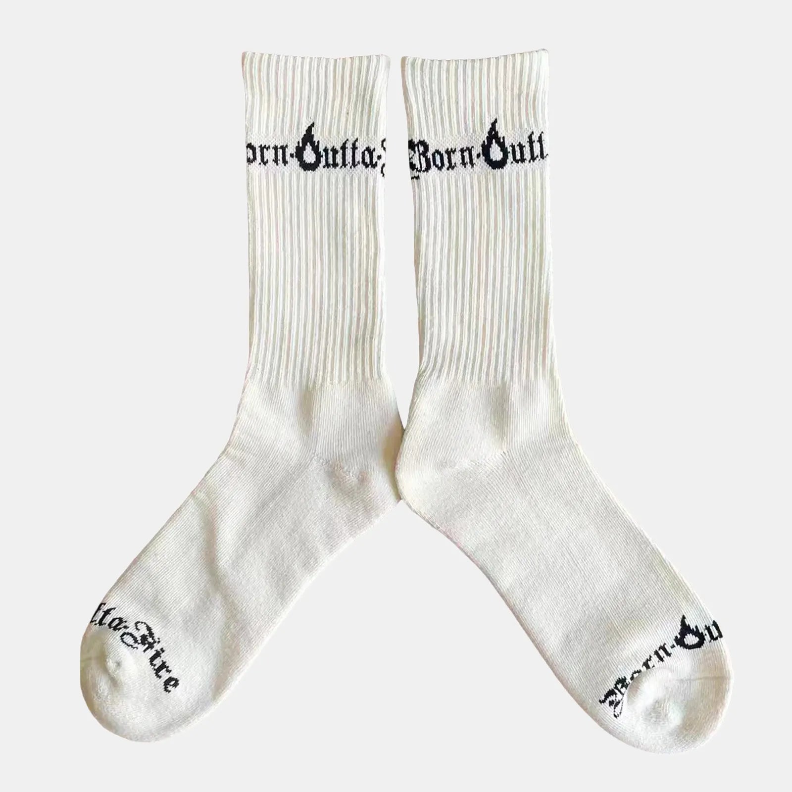 Born Outta Fire Hemp Crew Socks