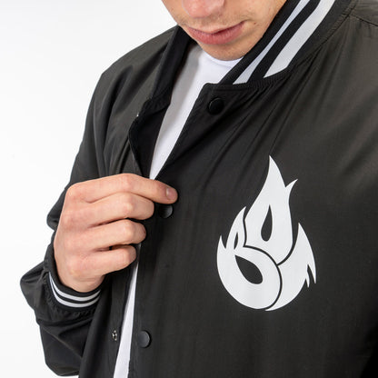 Born Outta Fire Varsity College Jacket