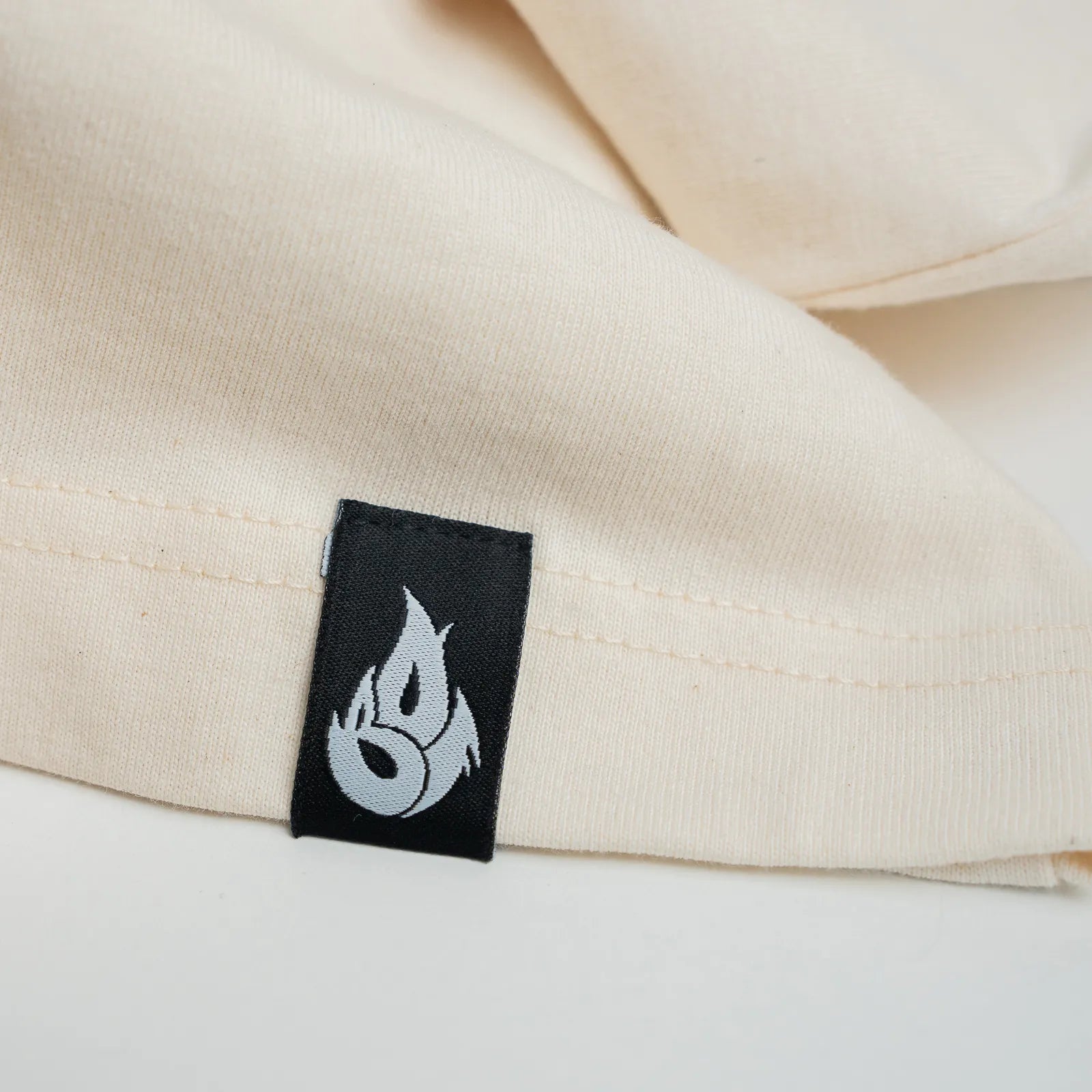 Born Outta Fire Flame Emblem Graphic Tee Detailing - Streetwear T Shirts