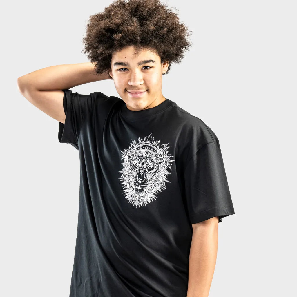 Oversized Black ROAR T-Shirt