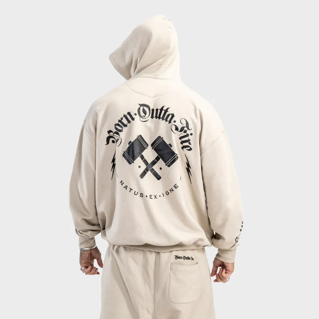 Born Outta Fire Sand Hoodie