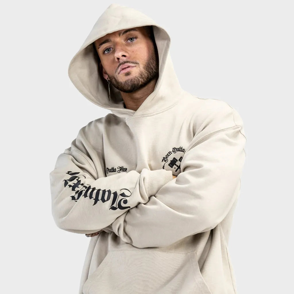 Born Outta Fire Sand Hoodie