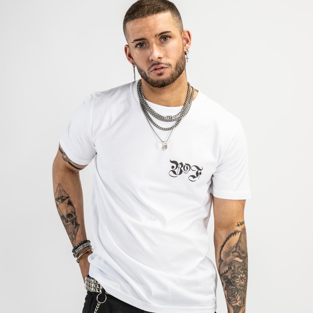 white born outta fire tee