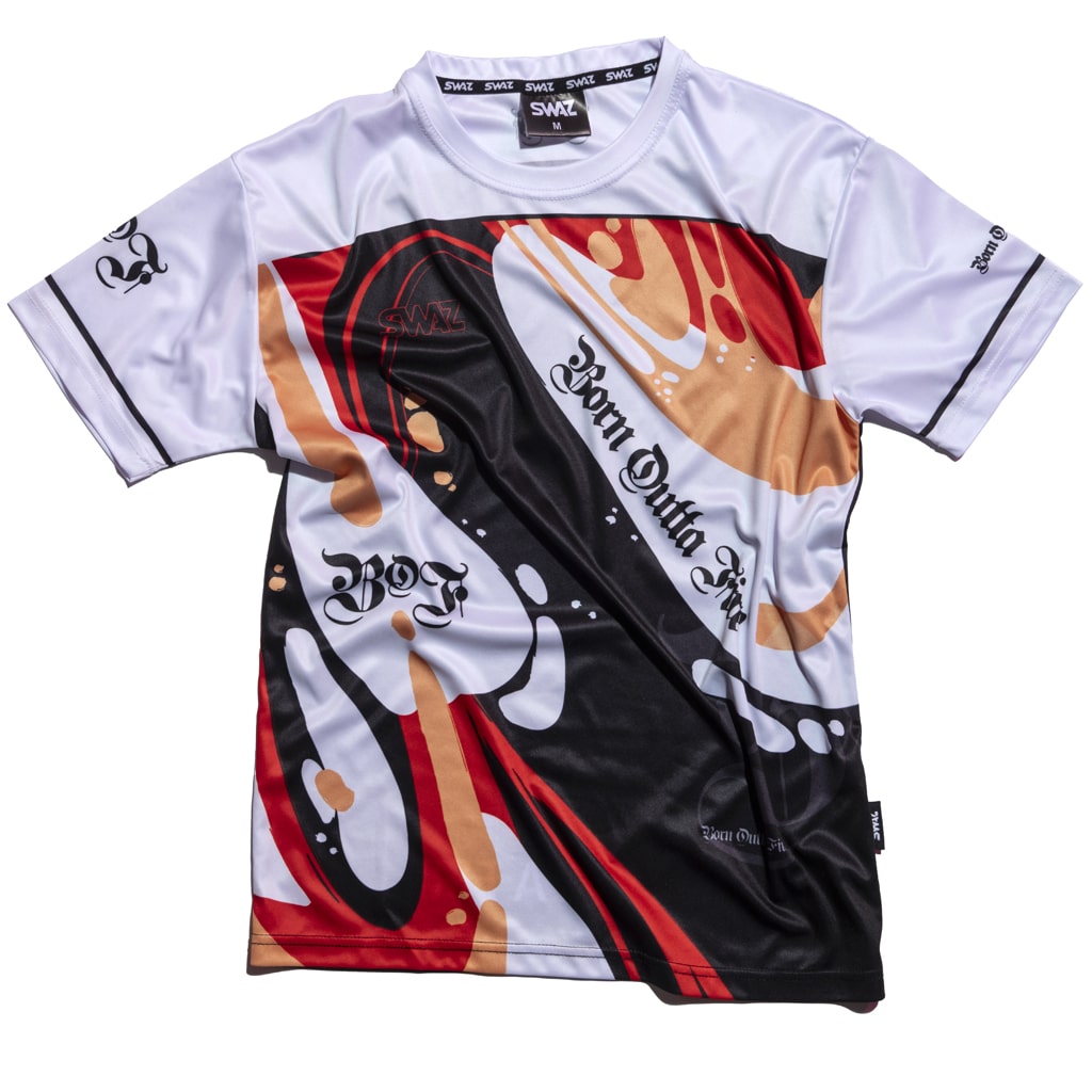Born Outta Fire Football Shirt Front