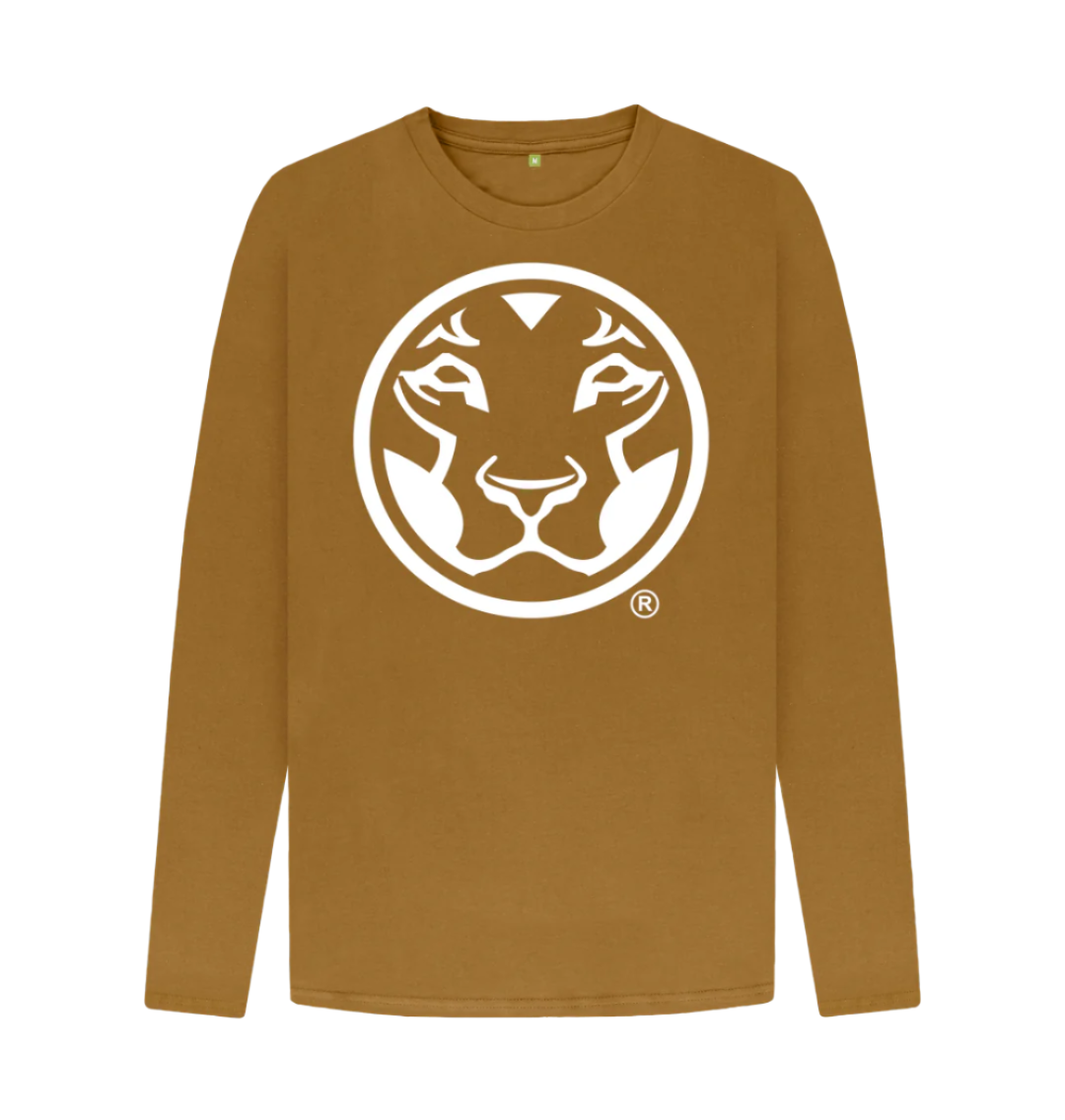 Brown Yardrock Classics Lion Light Long Sleeve T-Shirt