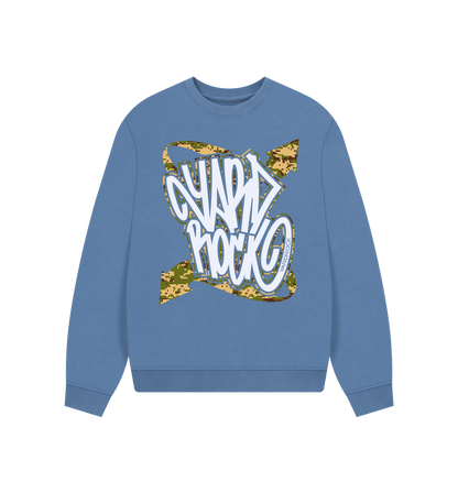 Solent Printed Sweater Front