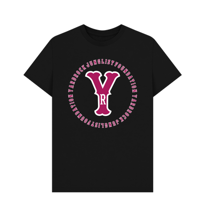 Black Printed T-shirt Front