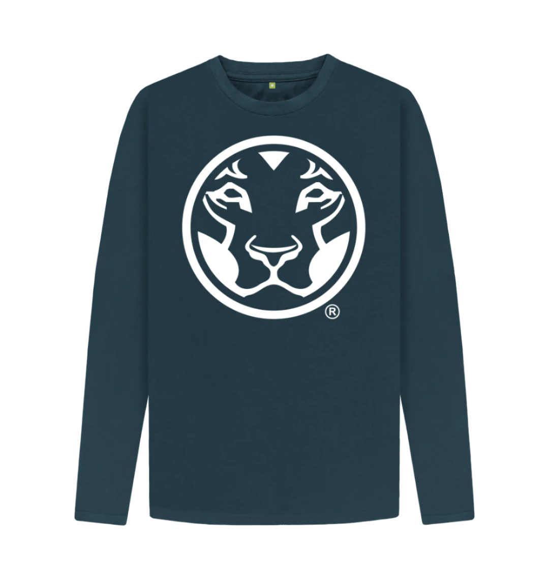 Denim Blue Yardrock Classics Lion Light Long Sleeve T-Shirt