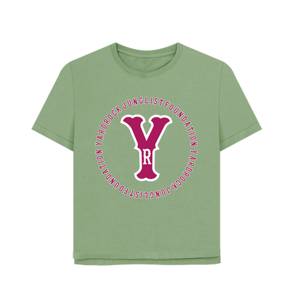 Sage Printed T-shirt Front