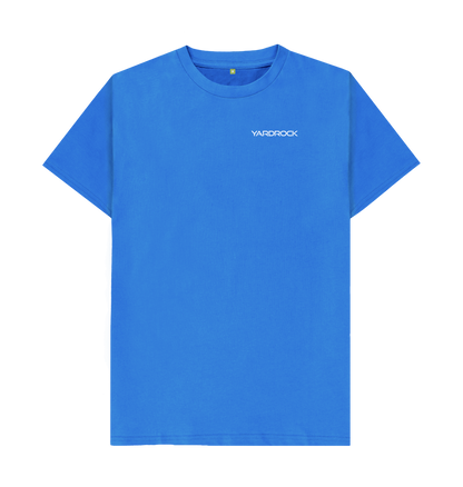 Bright Blue Printed T-shirt Front