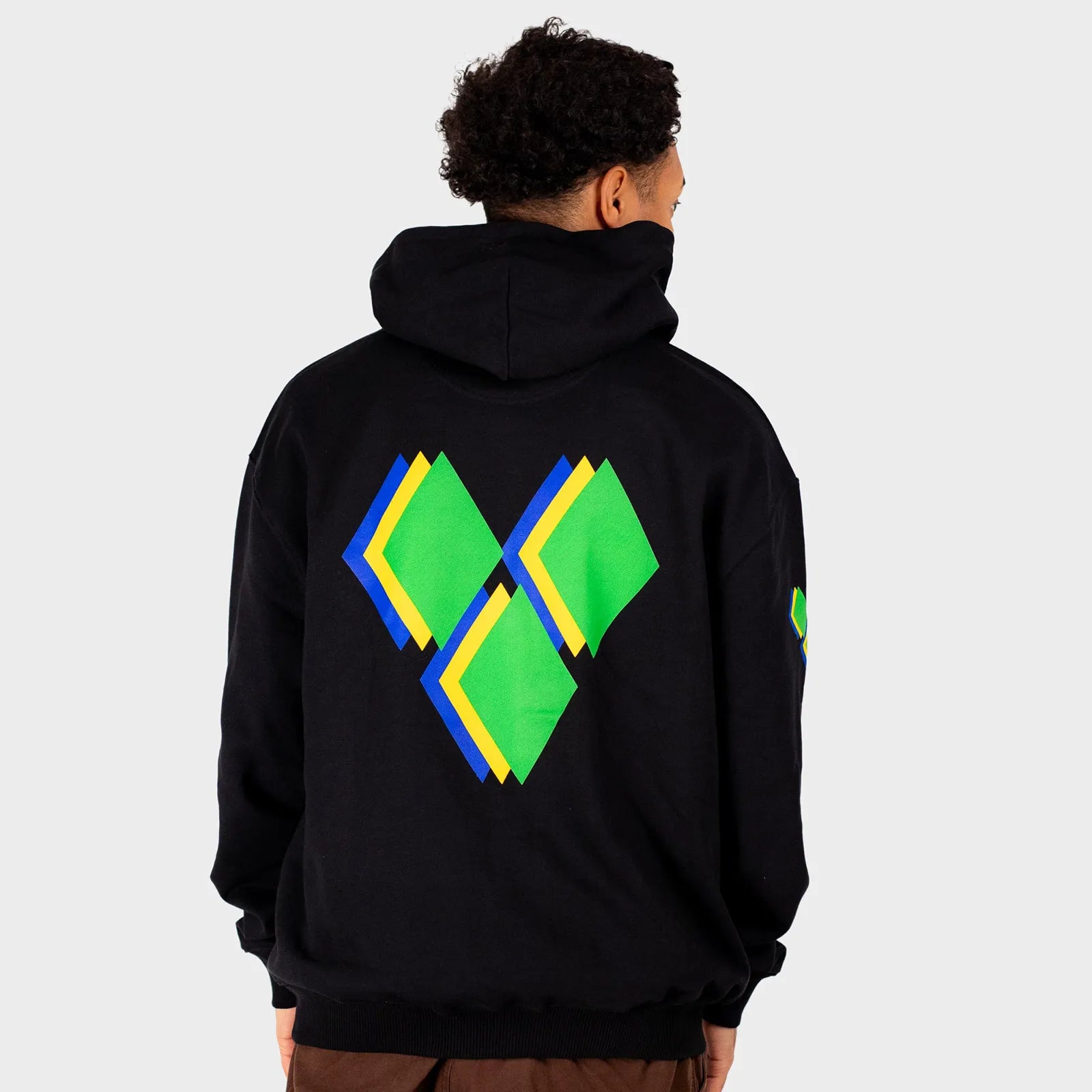 Black Vincey Diamonds Hoody