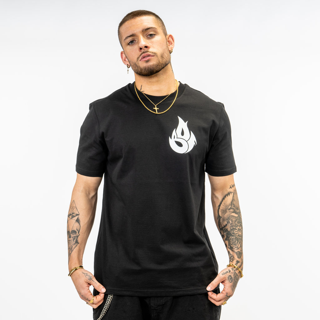 Black Ember Shift T Shirt