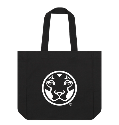 Black Printed Bag Back