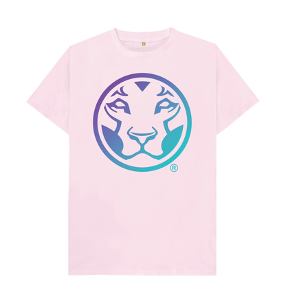 Pink Printed T-shirt Front