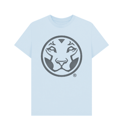 Sky Blue Printed T-shirt Front