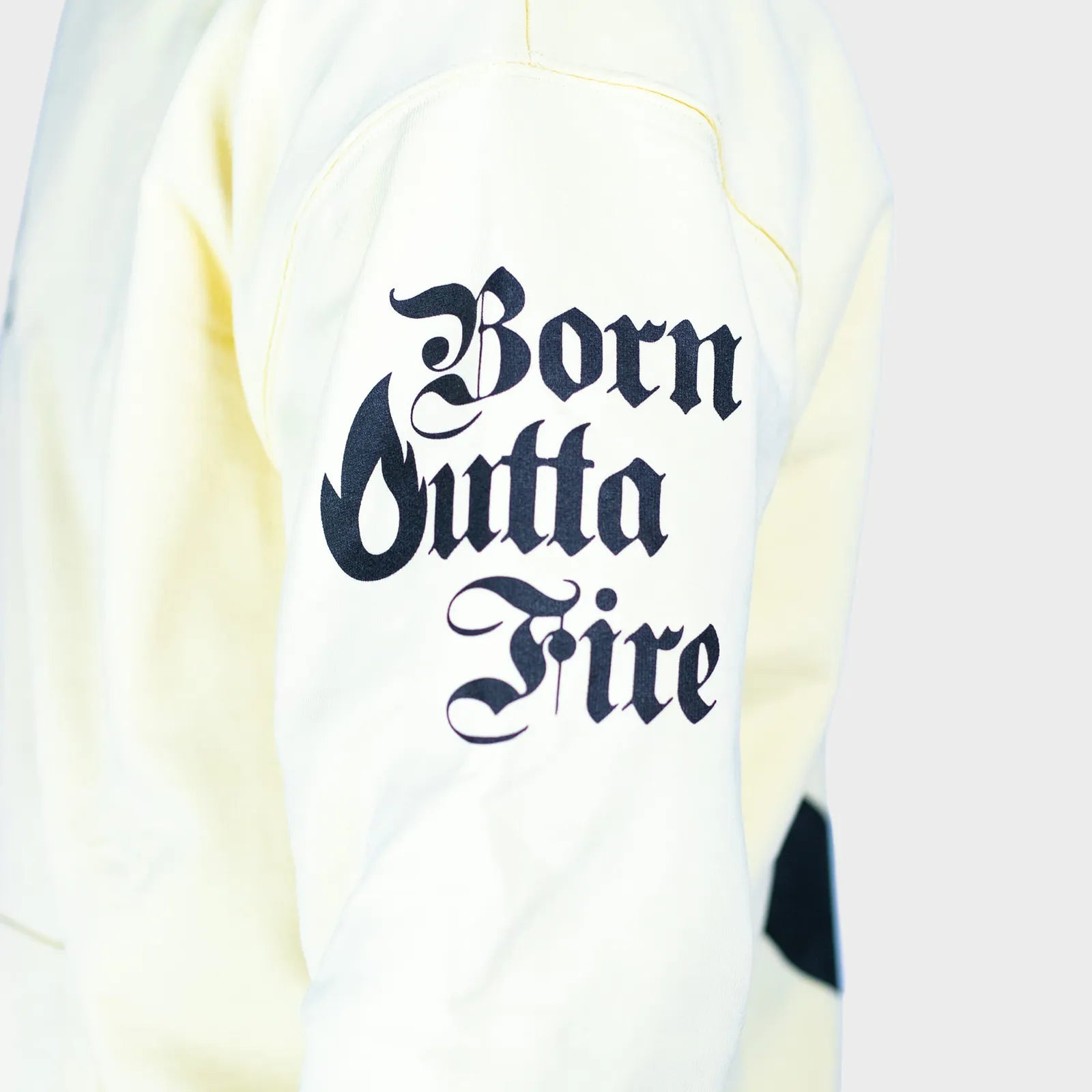 Butter Born Outta Fire Flame Hoody