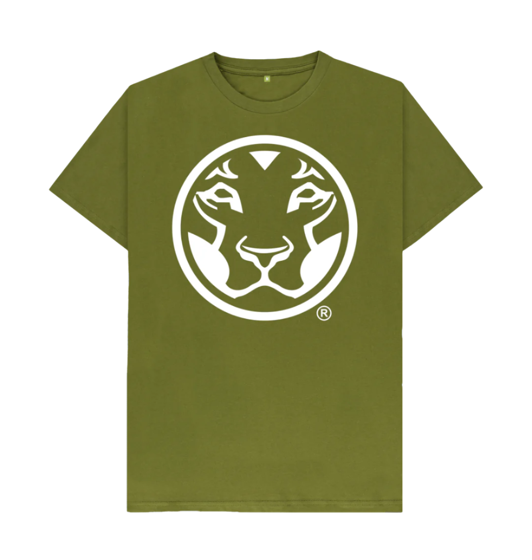 Moss Green Yardrock Drum and Bass Classics Lion Dark T-Shirt