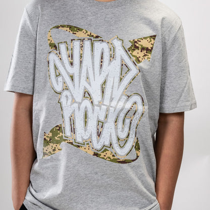 Grey Graf Tagger T Shirt