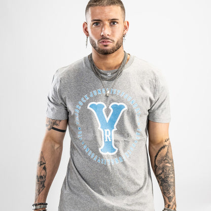 Classic distressed streetwear graphic print t shirt