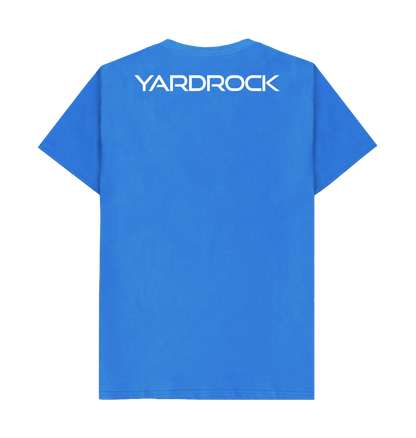 Bright Blue Printed T-shirt Back