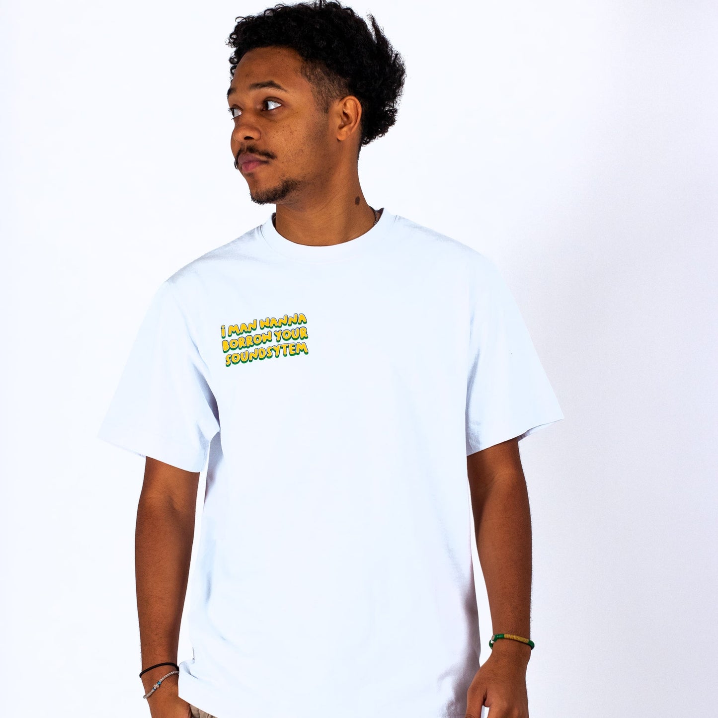 Babylon Relaxed Fit White T-Shirt