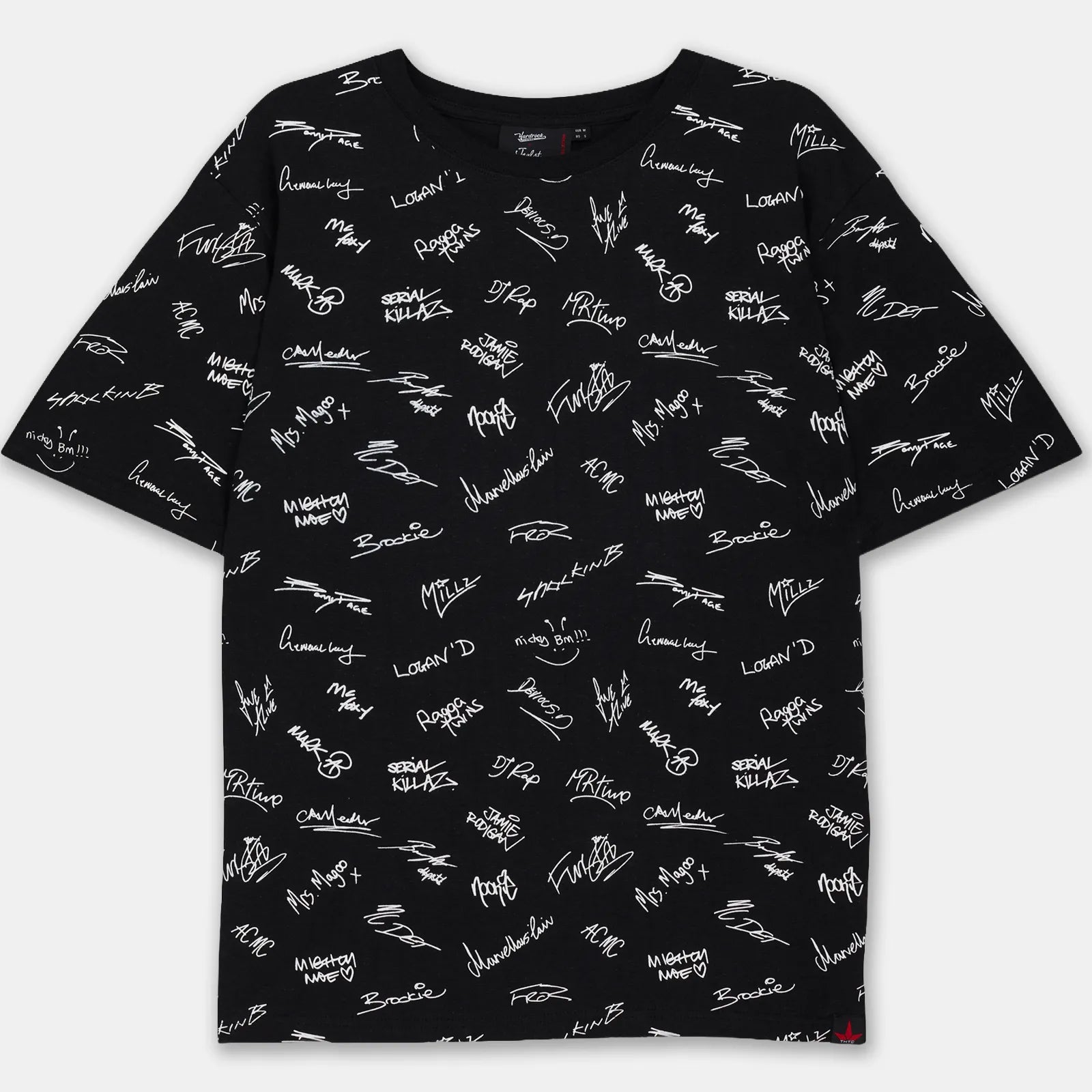 Junglist Network x THTC Legends Signature T-Shirt Black