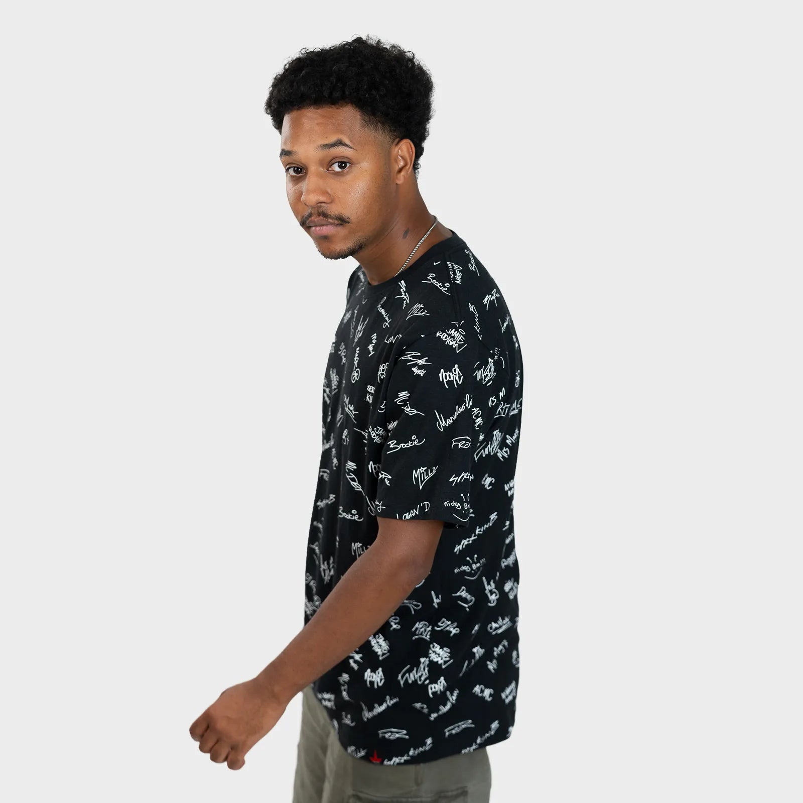 Junglist Network x THTC Legends Signature T-Shirt Black