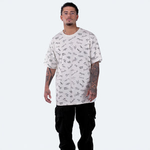 Junglist Network x THTC Legends Signature T-Shirt White