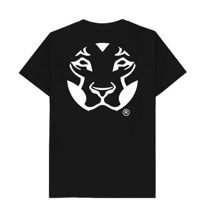 Black Printed T-shirt Back