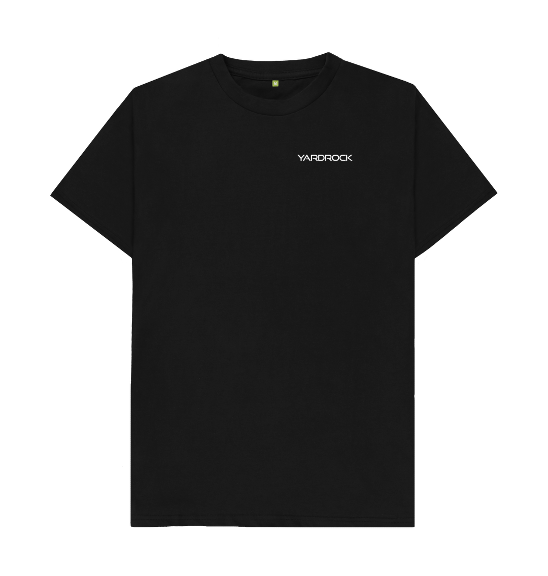 Black Printed T-shirt Front