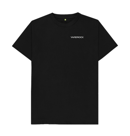 Black Printed T-shirt Front