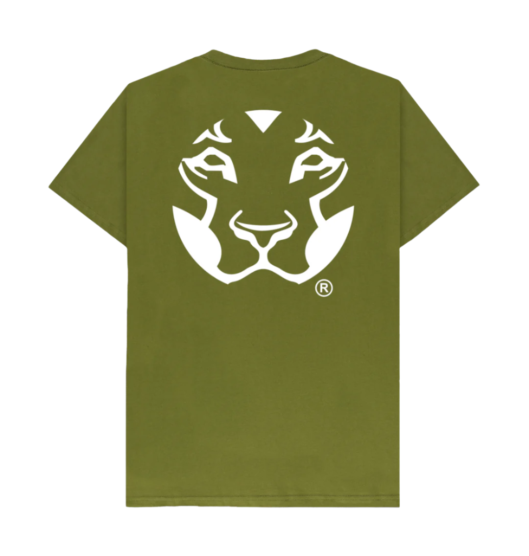 Green Yardrock DnB Lion back print