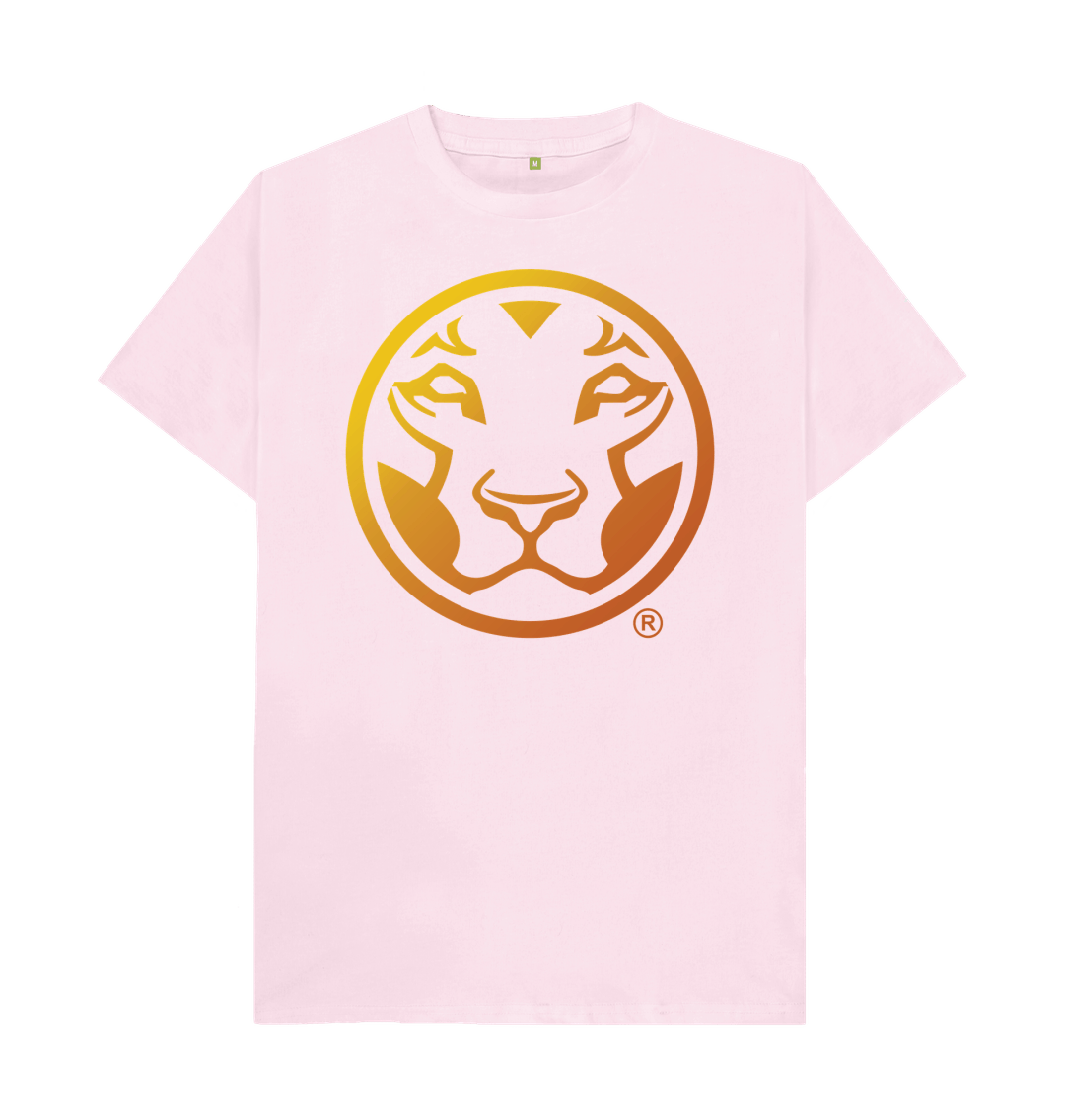 Pink Printed T-shirt Front