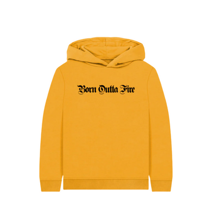 Mustard Born Outta Fire Kids Hoody