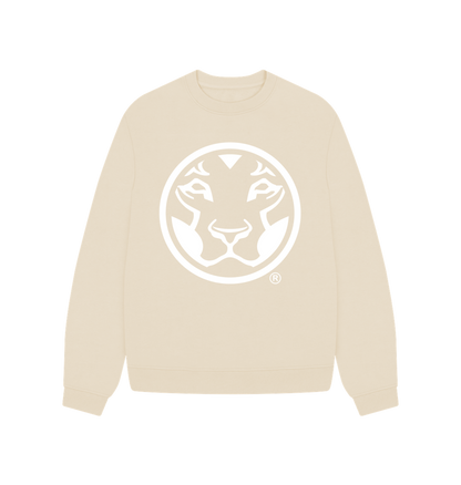 Oat Printed Sweater Front