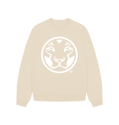 Oat Printed Sweater Front
