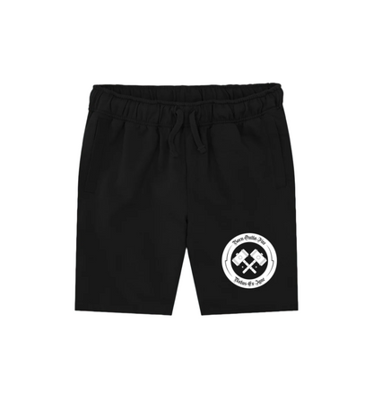 Black Born Outta Fire Nattus Ex Igne Black Shorts