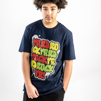 yardrock classic jungle navy t shirt